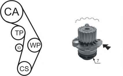 AIRTEX WPK-177402