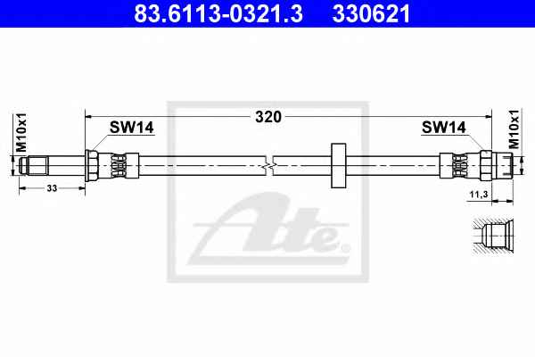 ATE 83.6113-0321.3