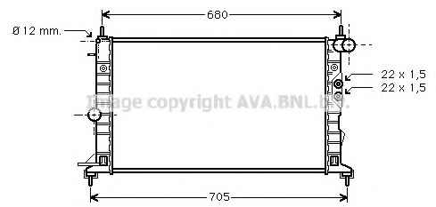 AVA QUALITY COOLING OLA2244