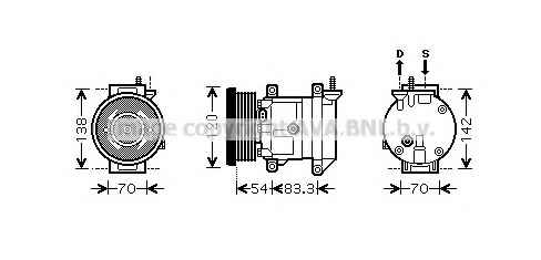 AVA QUALITY COOLING DWAK071