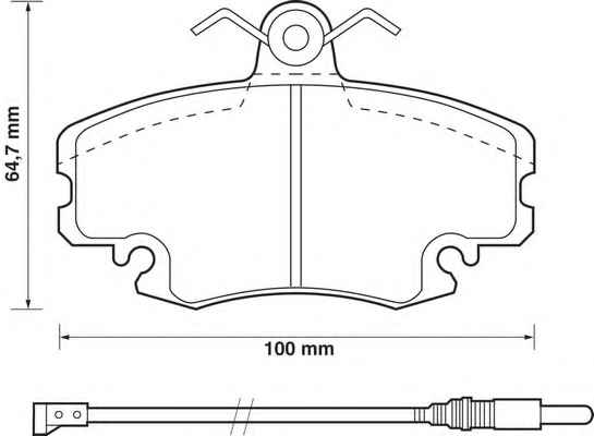 BENDIX 571526B