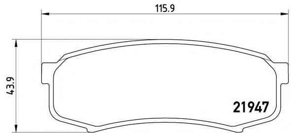 BREMBO P 83 024