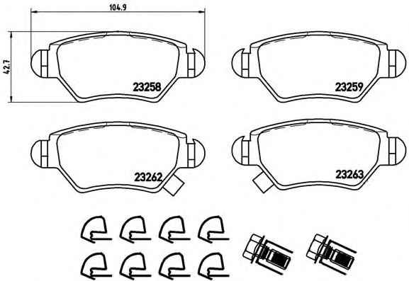 BREMBO P 59 031