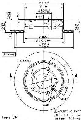 BREMBO 08.9580.11