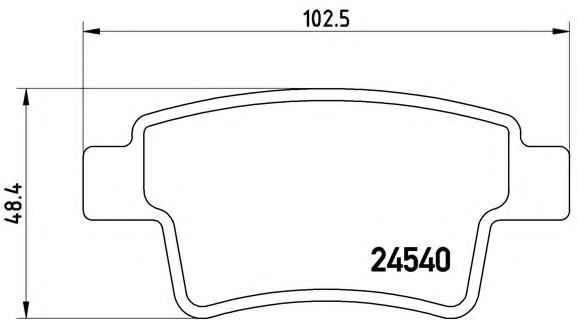 BREMBO P 61 085