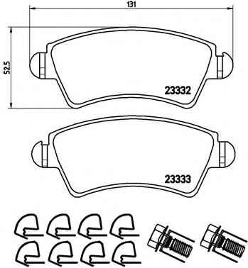 BREMBO P 61 067