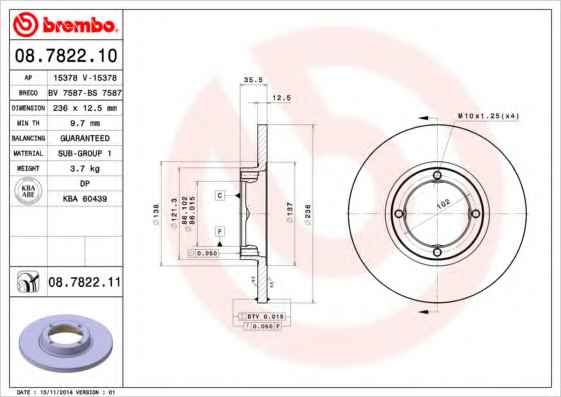 BREMBO 08.7822.10