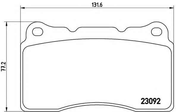 BREMBO P 54 040