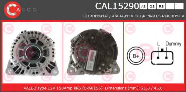 CASCO CAL15290AS