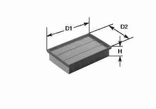 CLEAN FILTERS MA1414