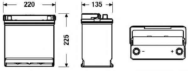 EXIDE EB450