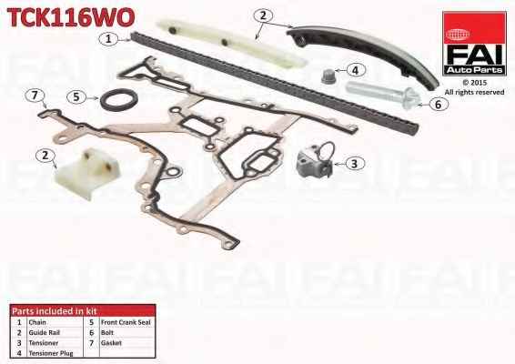 FAI AUTOPARTS TCK116WO