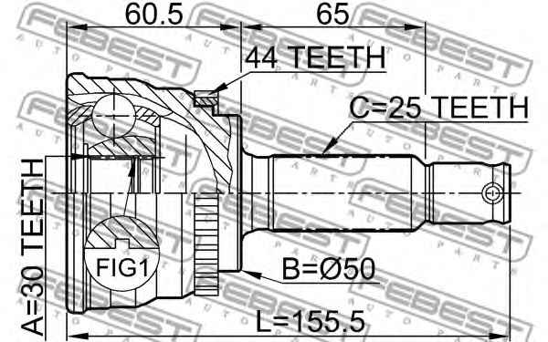 FEBEST 1210014A44