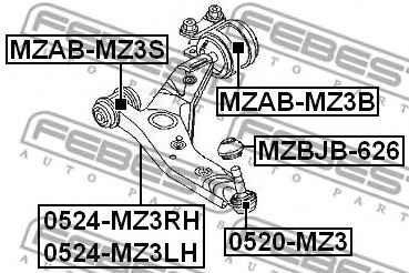 FEBEST MZABMZ3S