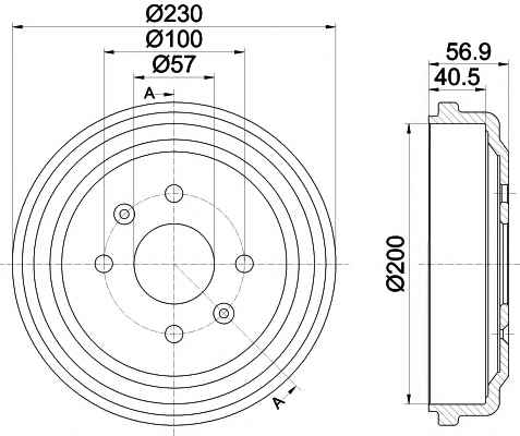 HELLA PAGID 8DT 355 300-961