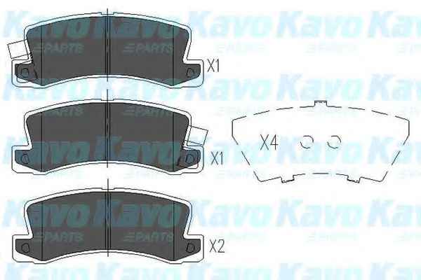 KAVO PARTS KBP-9022