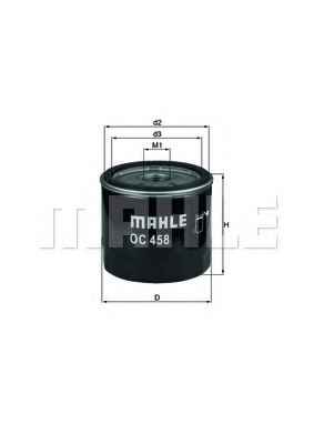 MAHLE ORIGINAL OC 458