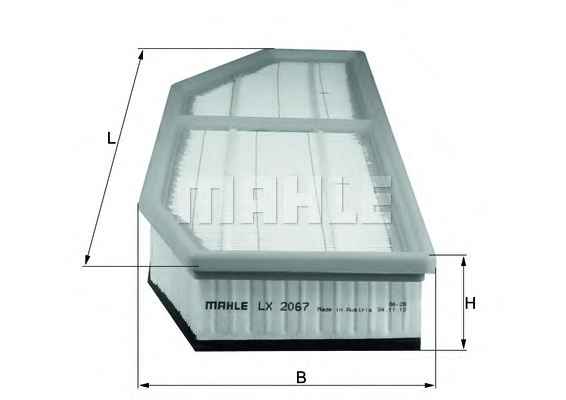 MAHLE ORIGINAL LX 2067