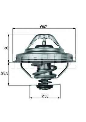 MAHLE ORIGINAL TX 28 88D