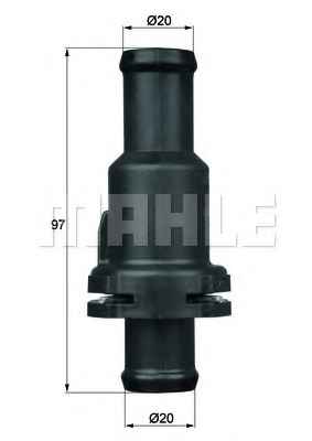 MAHLE ORIGINAL TH 5 75