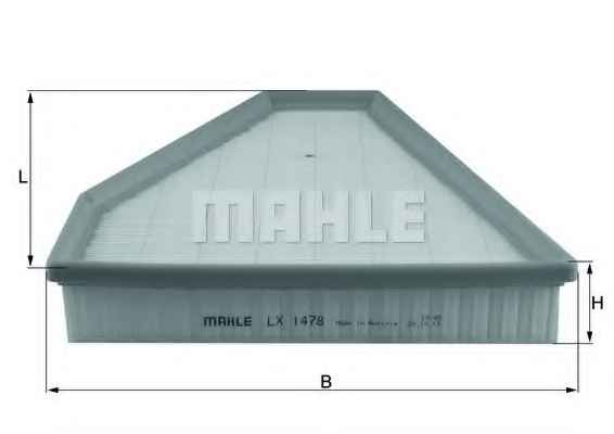 MAHLE ORIGINAL LX 1478
