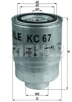 MAHLE ORIGINAL KC 67