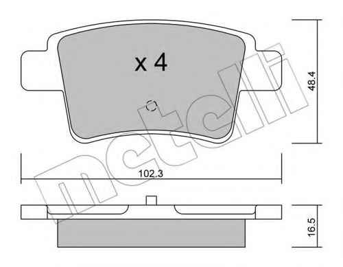 METELLI 22-0801-0