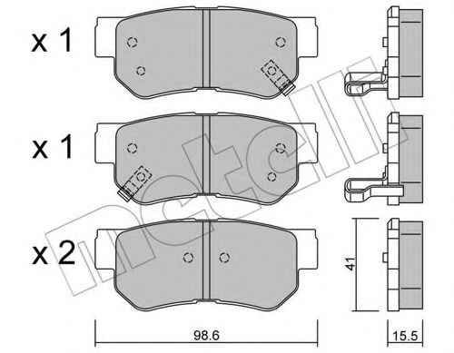 METELLI 22-0365-0