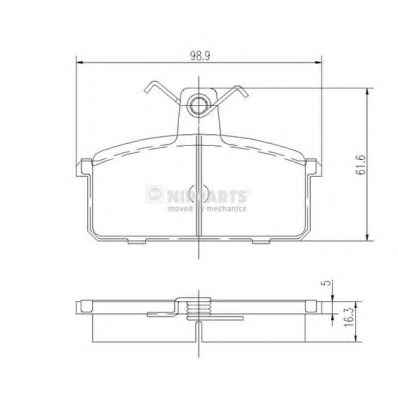 NIPPARTS J3608008