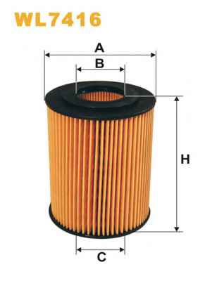 WIX FILTERS WL7416