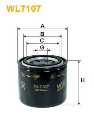 WIX FILTERS WL7107