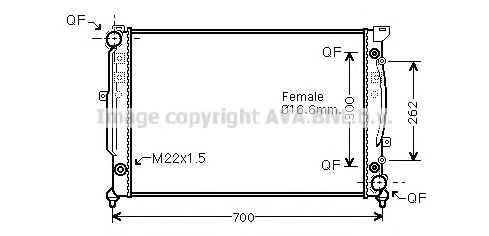 AVA QUALITY COOLING AIA2125