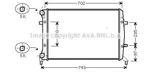 AVA QUALITY COOLING VWA2272