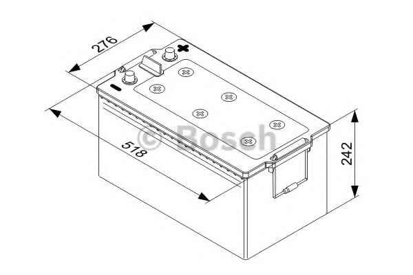 BOSCH 0 092 T40 800