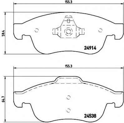 BREMBO P 68 050