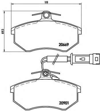 BREMBO P 85 016