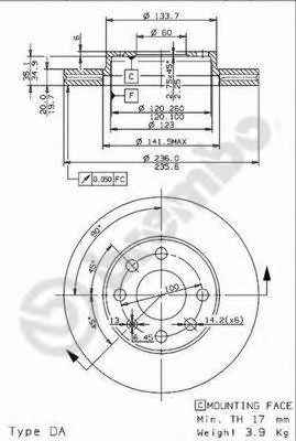 BREMBO 09.9607.14