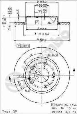 BREMBO 08.7358.11