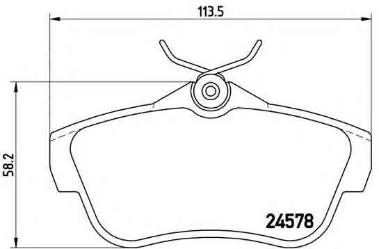 BREMBO P 61 095