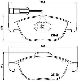 BREMBO P 23 075