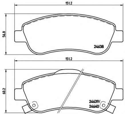 BREMBO P 28 045