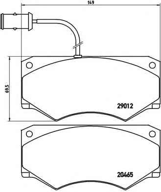 BREMBO P A6 013