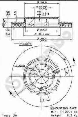 BREMBO 09.8411.11