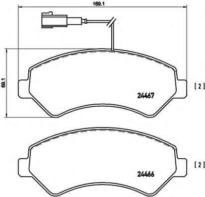 BREMBO P 23 136