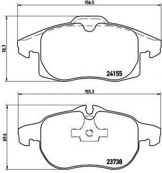 BREMBO P 10 011