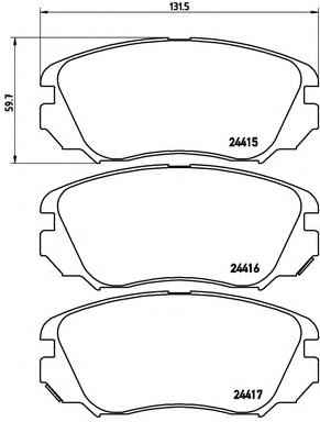 BREMBO P 59 054