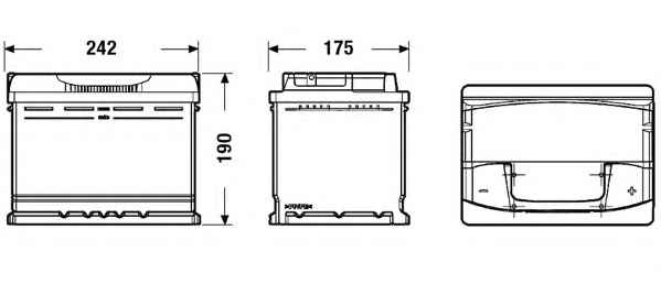 EXIDE EA640