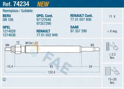 FAE 74234