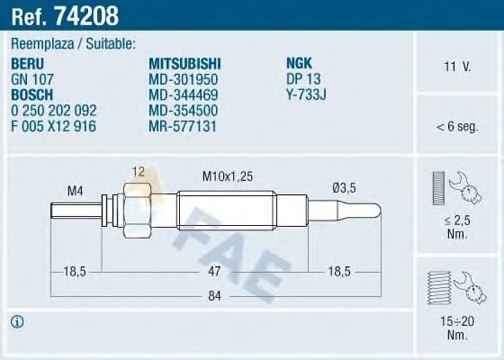 FAE 74208