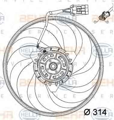 HELLA 8EW 351 034-421